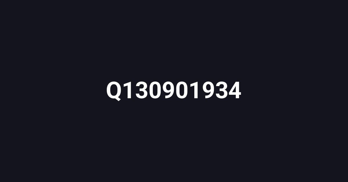 Q130901934