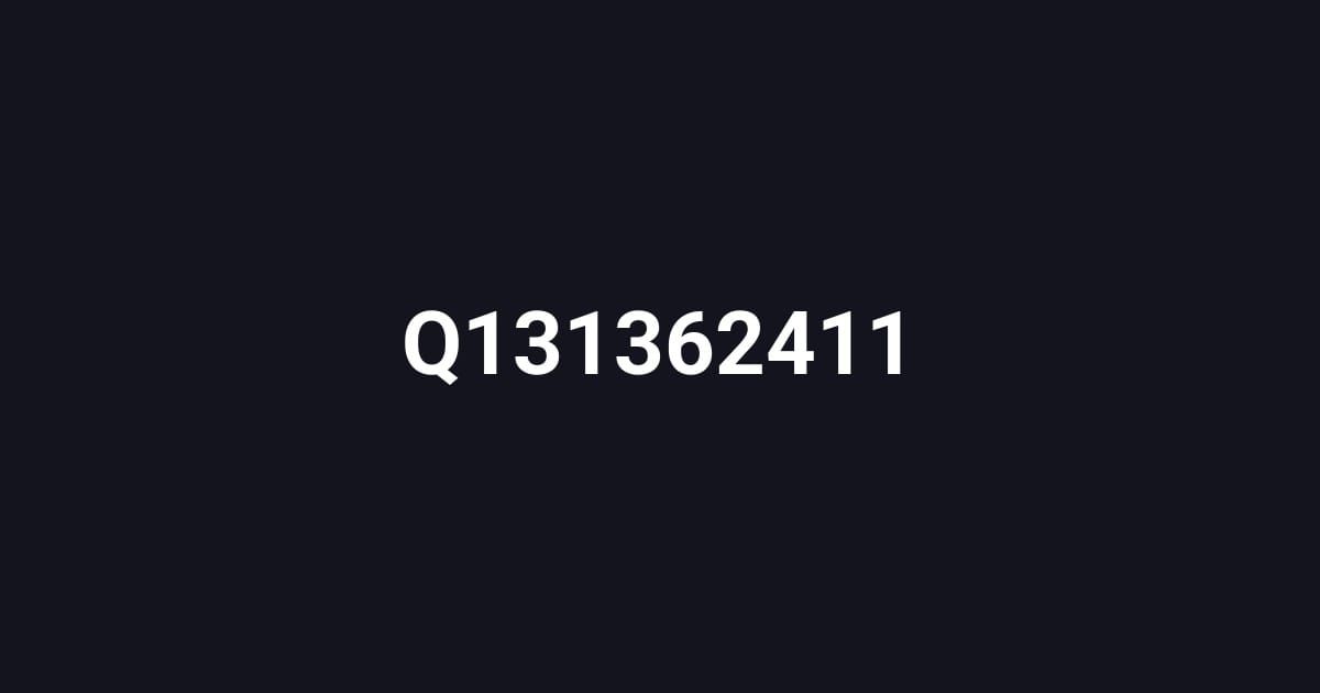 Q131362411