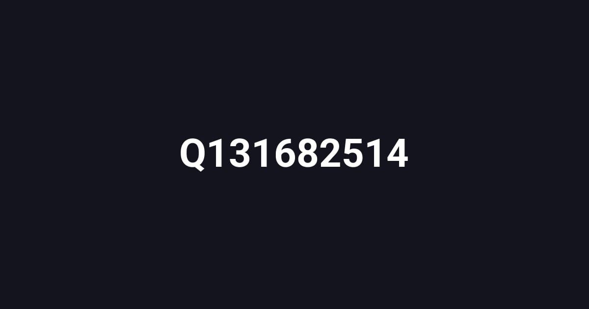 Q131682514