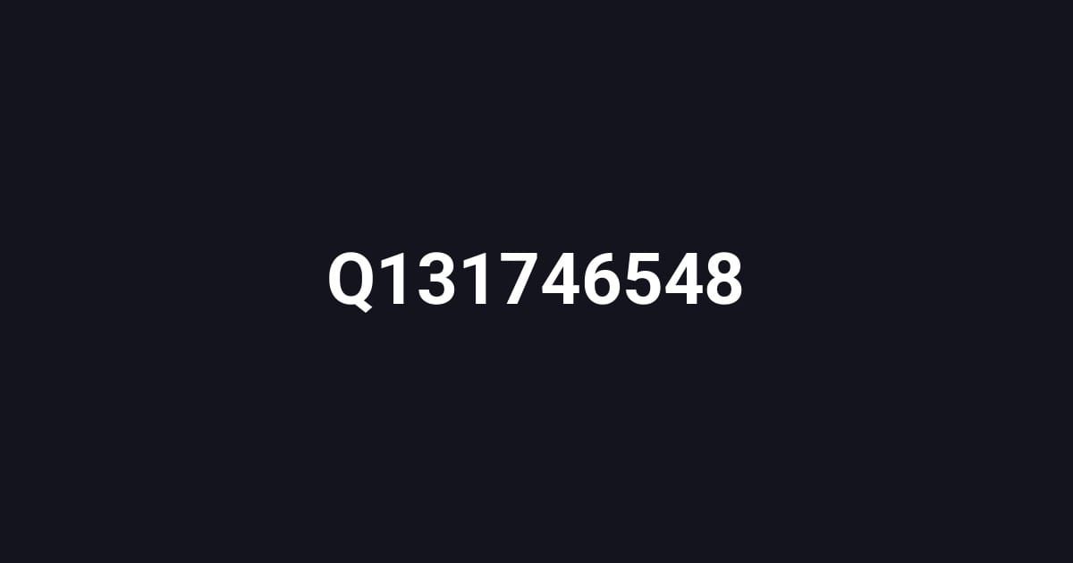 Q131746548