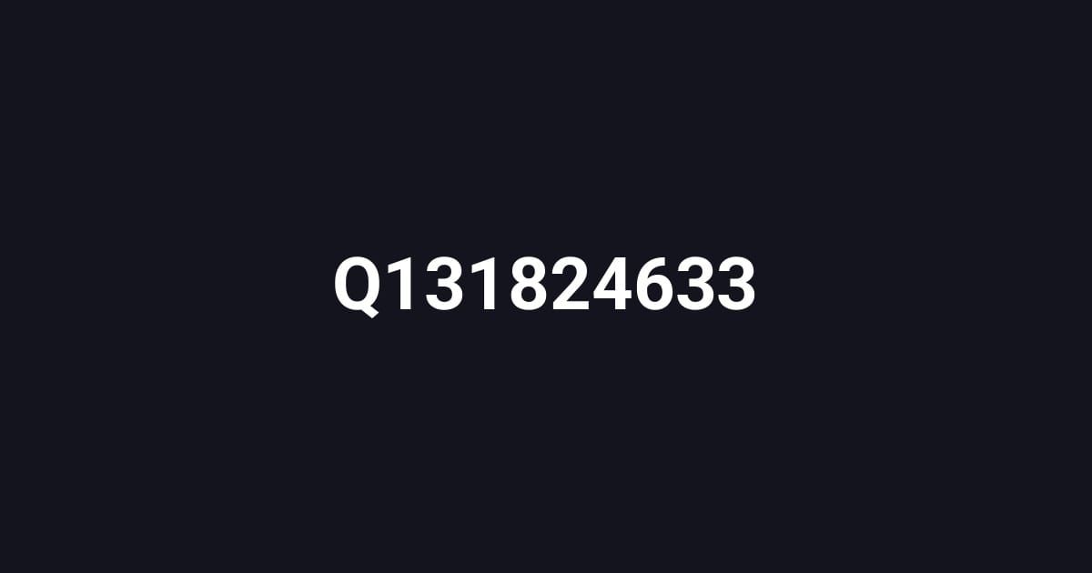 Q131824633