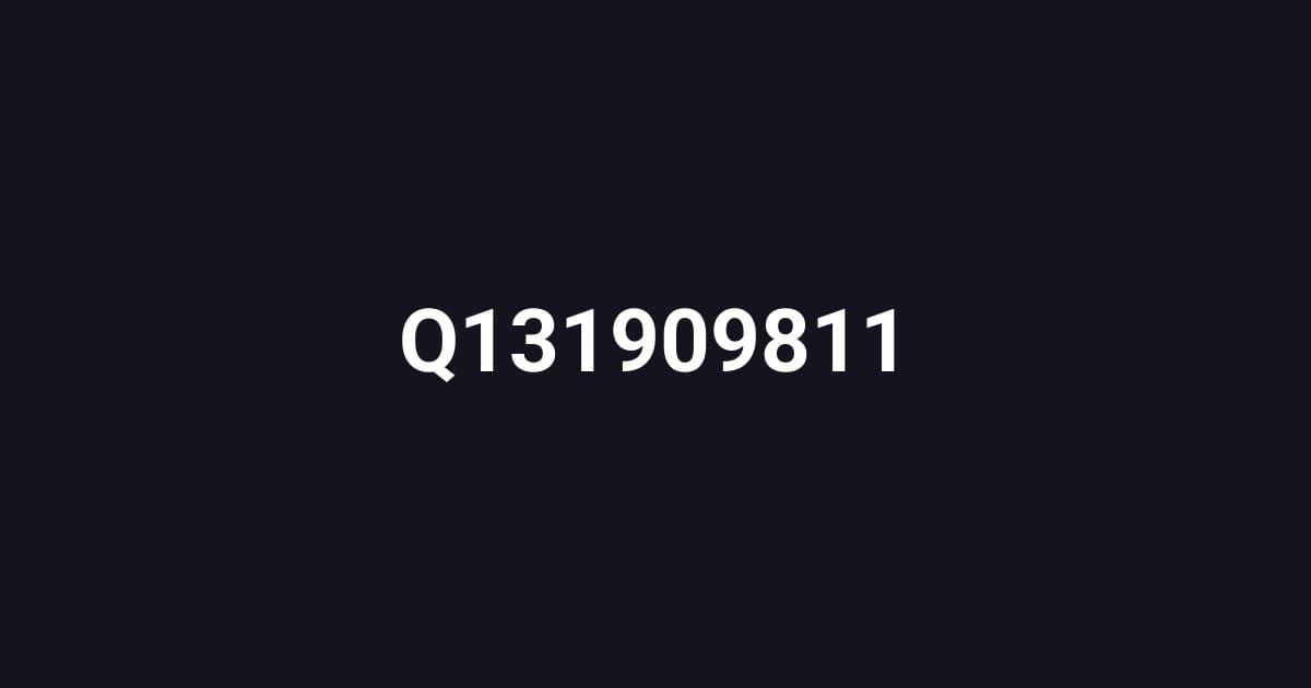 Q131909811