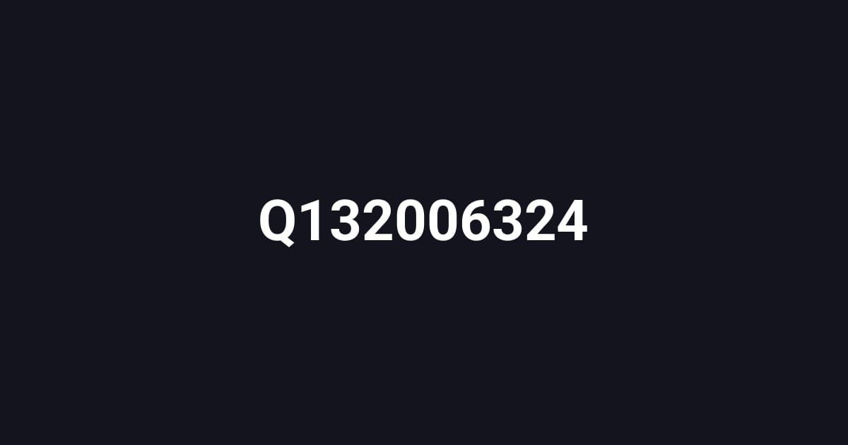 Q132006324