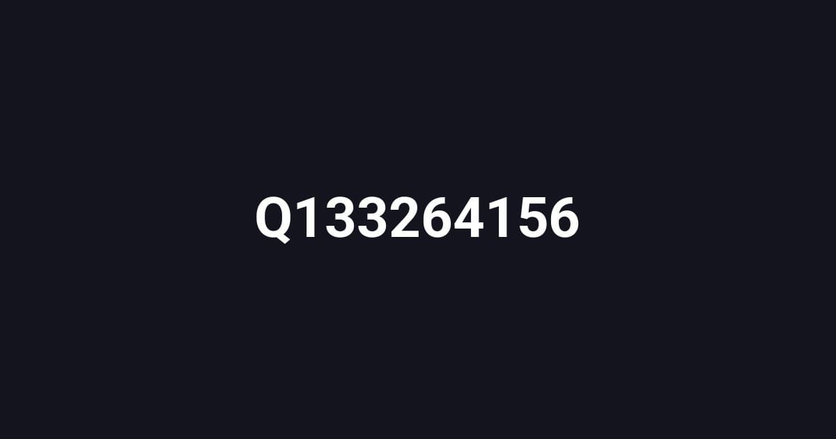 Q133264156