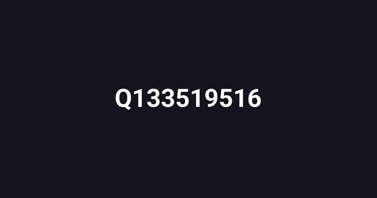 Q133519516