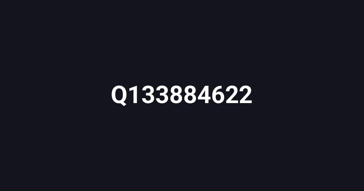 Q133884622
