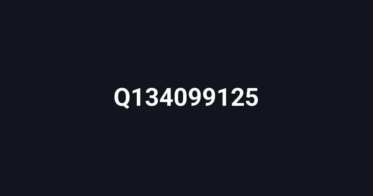 Q134099125