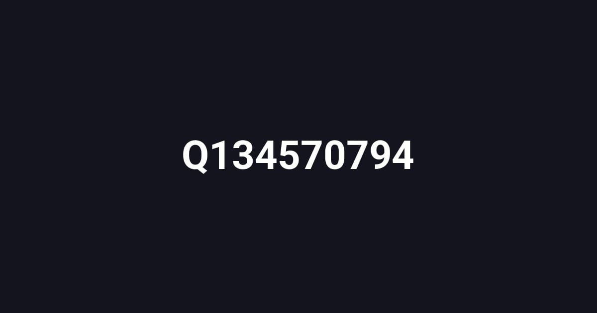 Q134570794