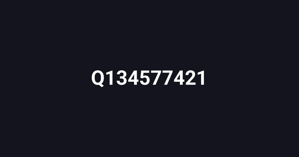 Q134577421