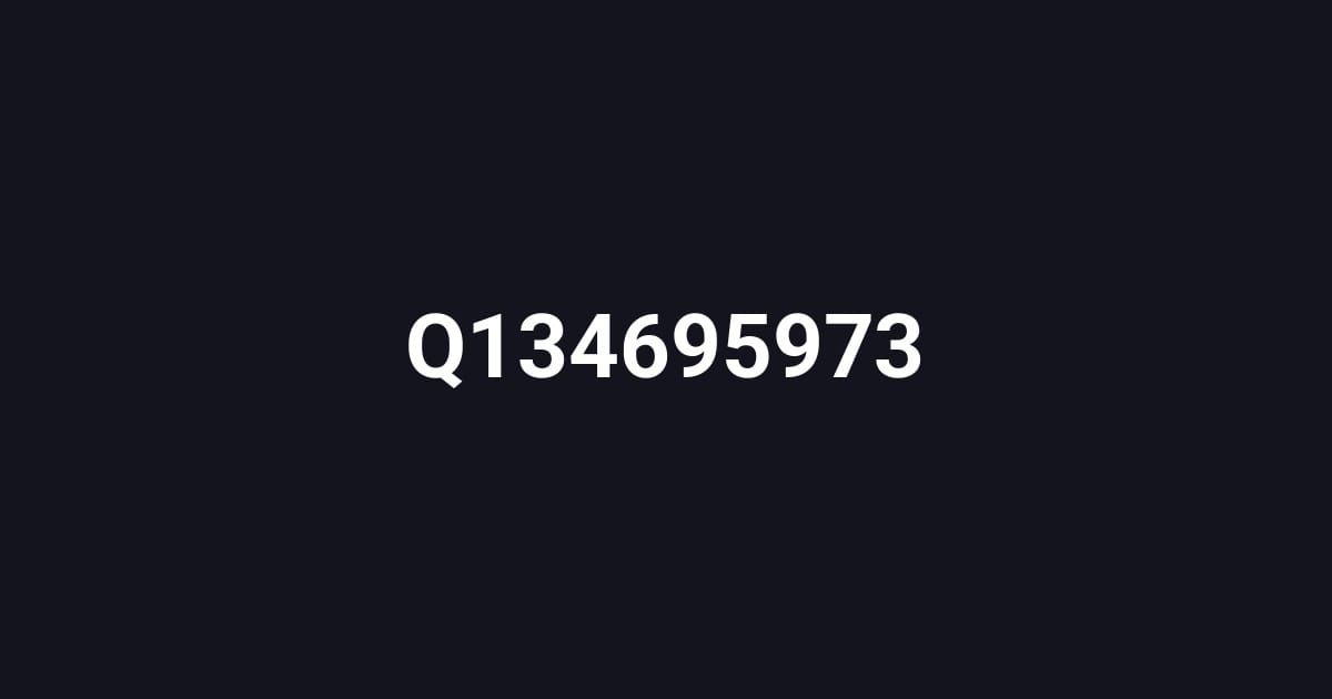 Q134695973