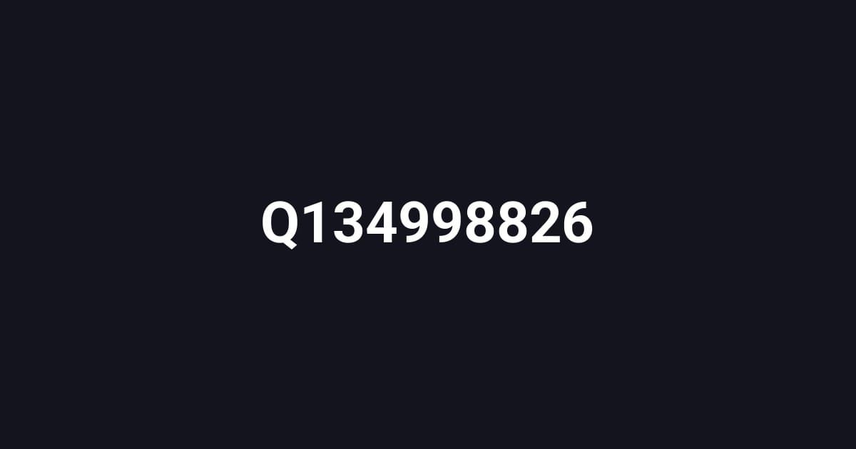 Q134998826