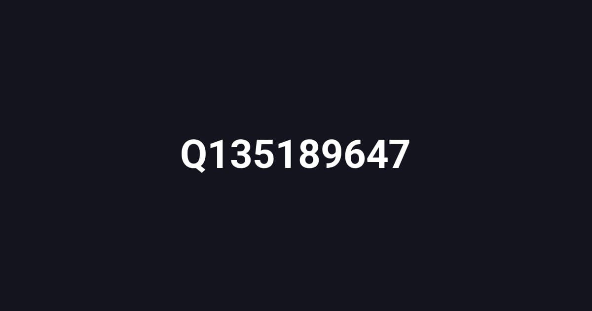 Q135189647