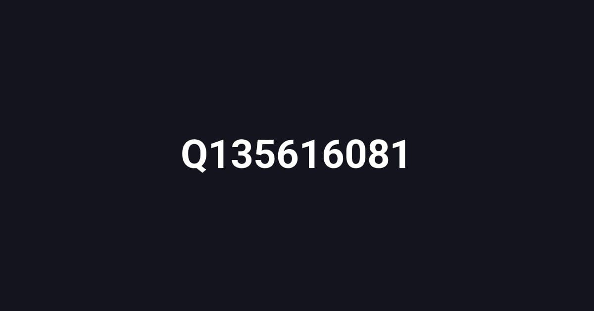 Q135616081