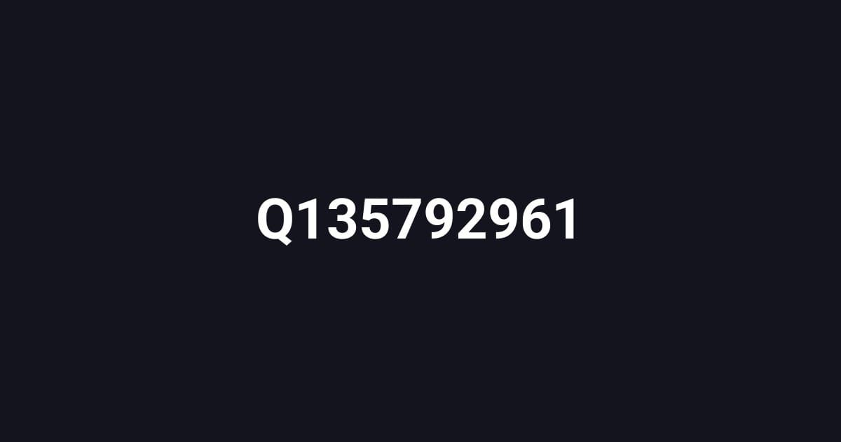 Q135792961