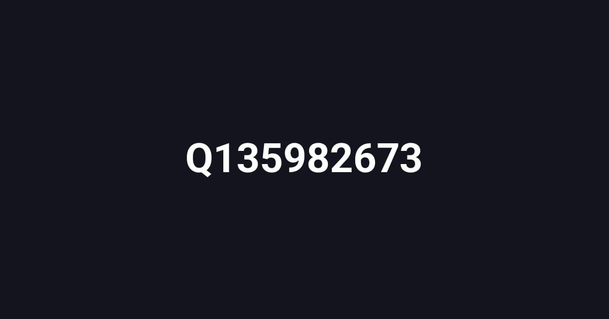 Q135982673
