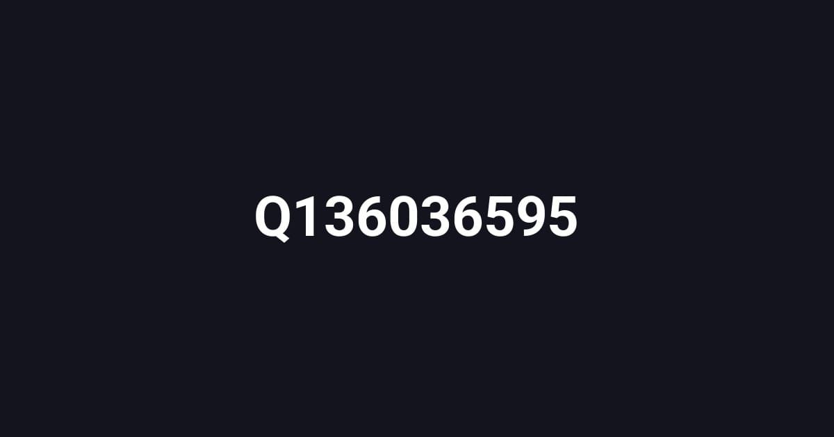 Q136036595