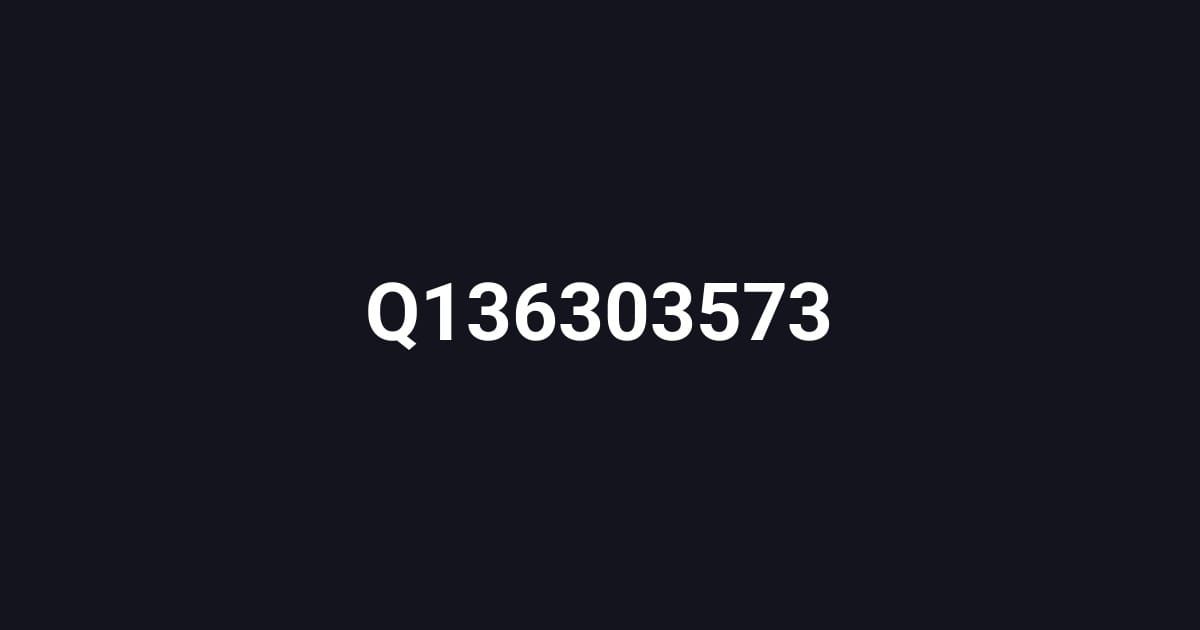 Q136303573