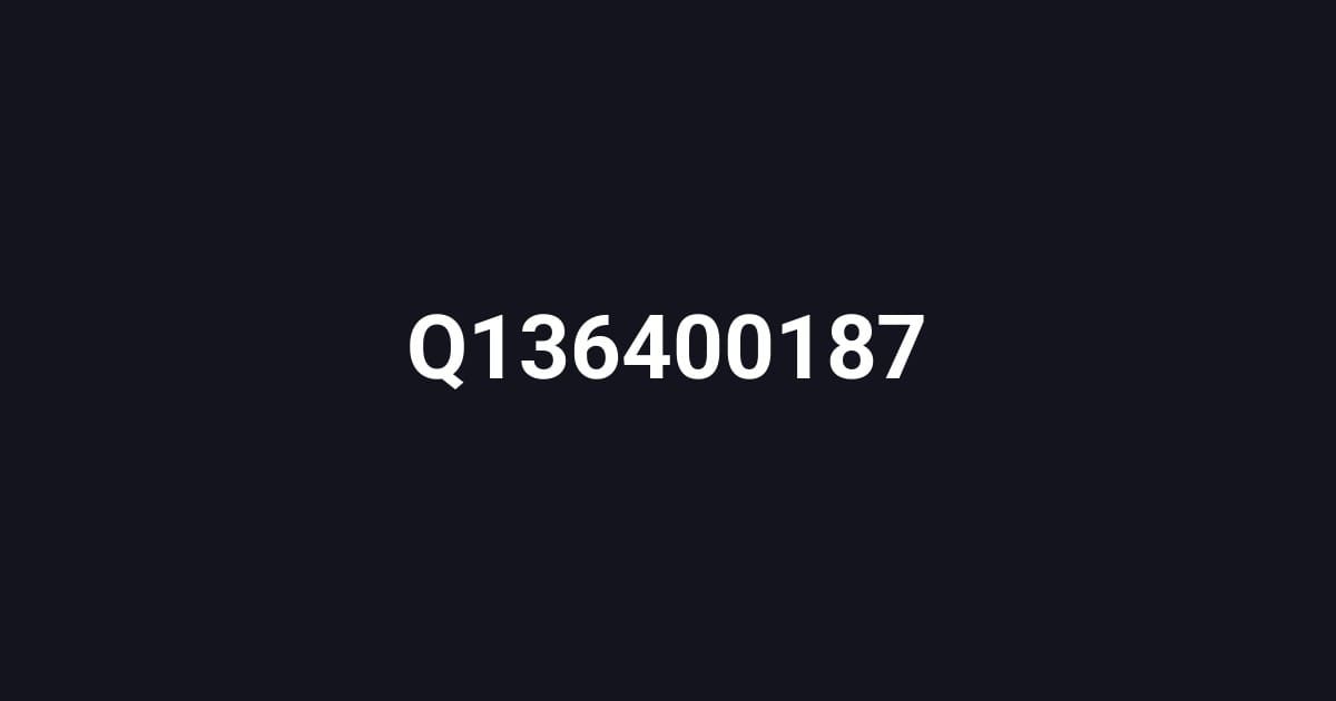 Q136400187