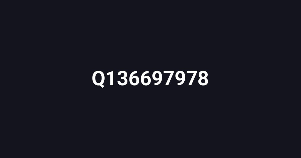 Q136697978