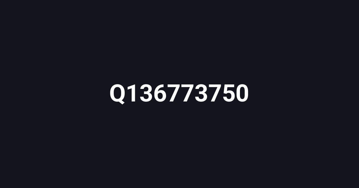 Q136773750