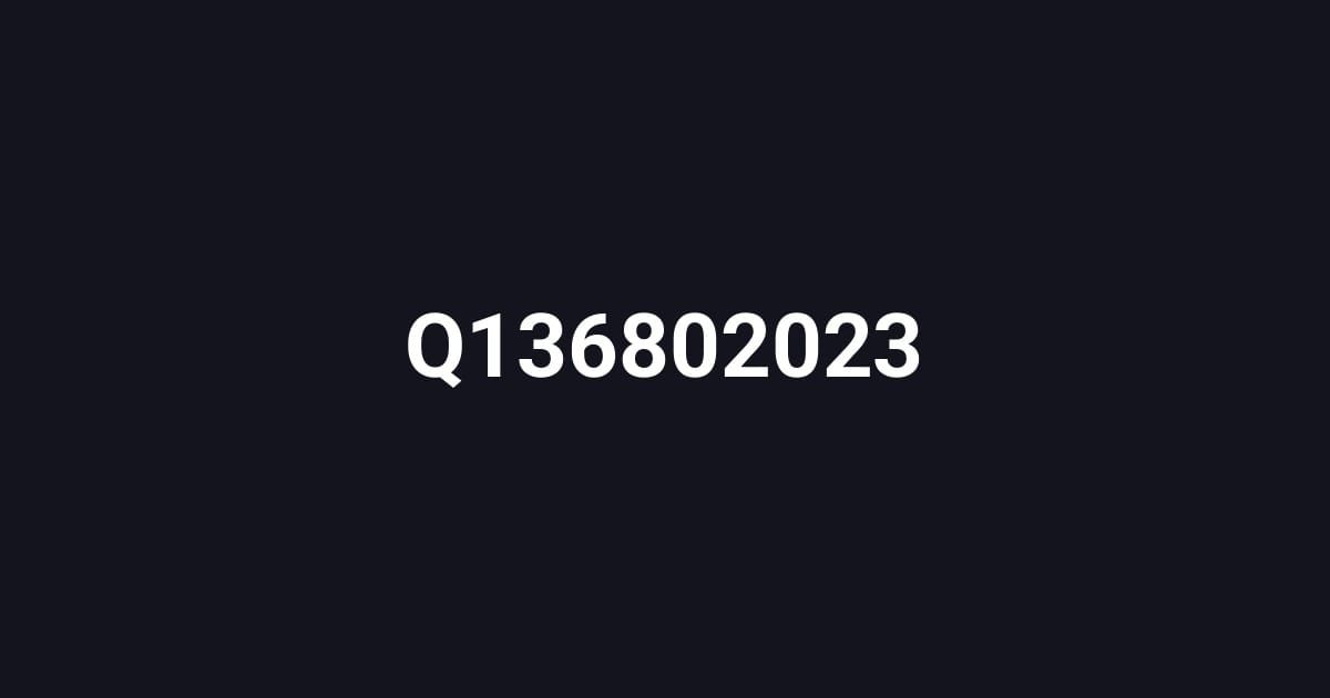 Q136802023