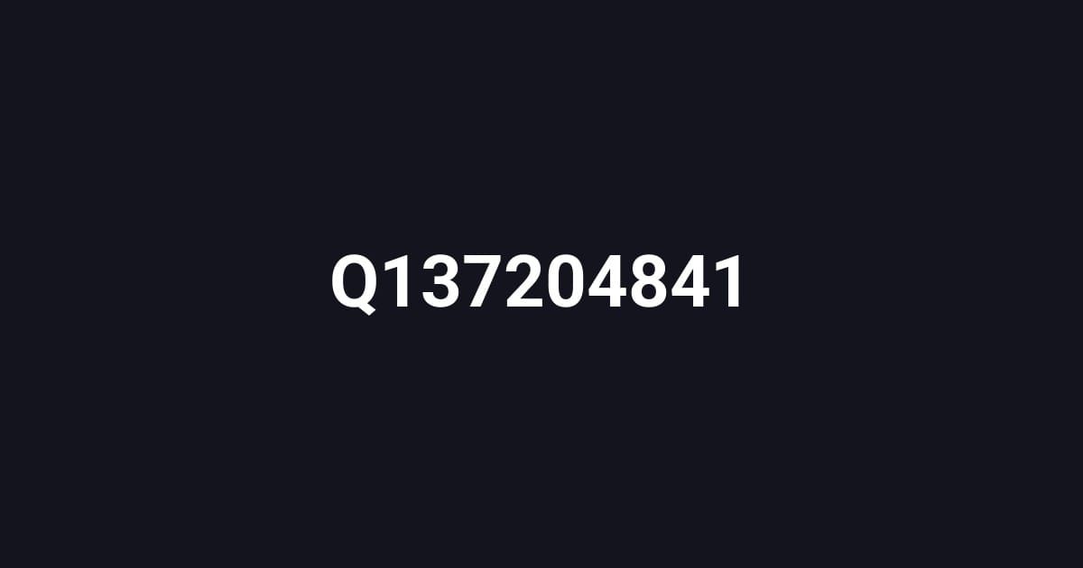 Q137204841