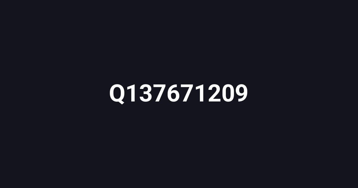 Q137671209