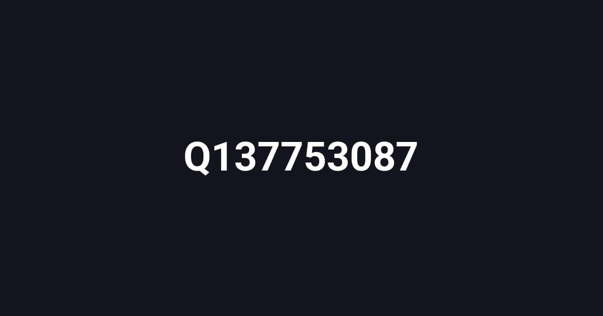 Q137753087