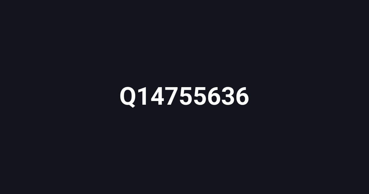 Q14755636