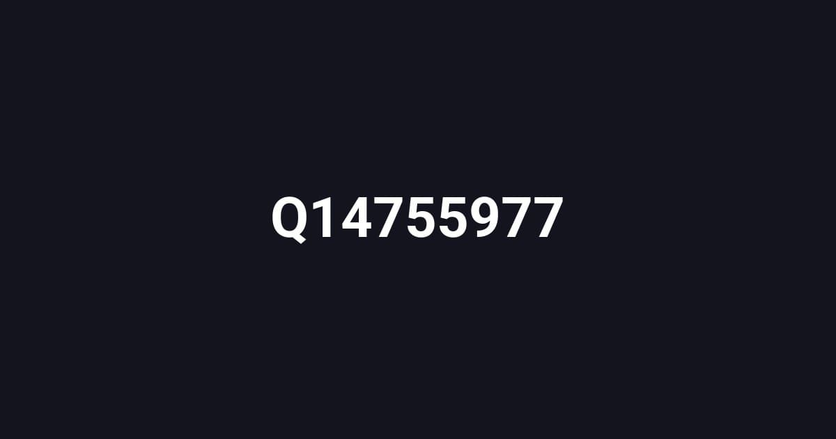 Q14755977