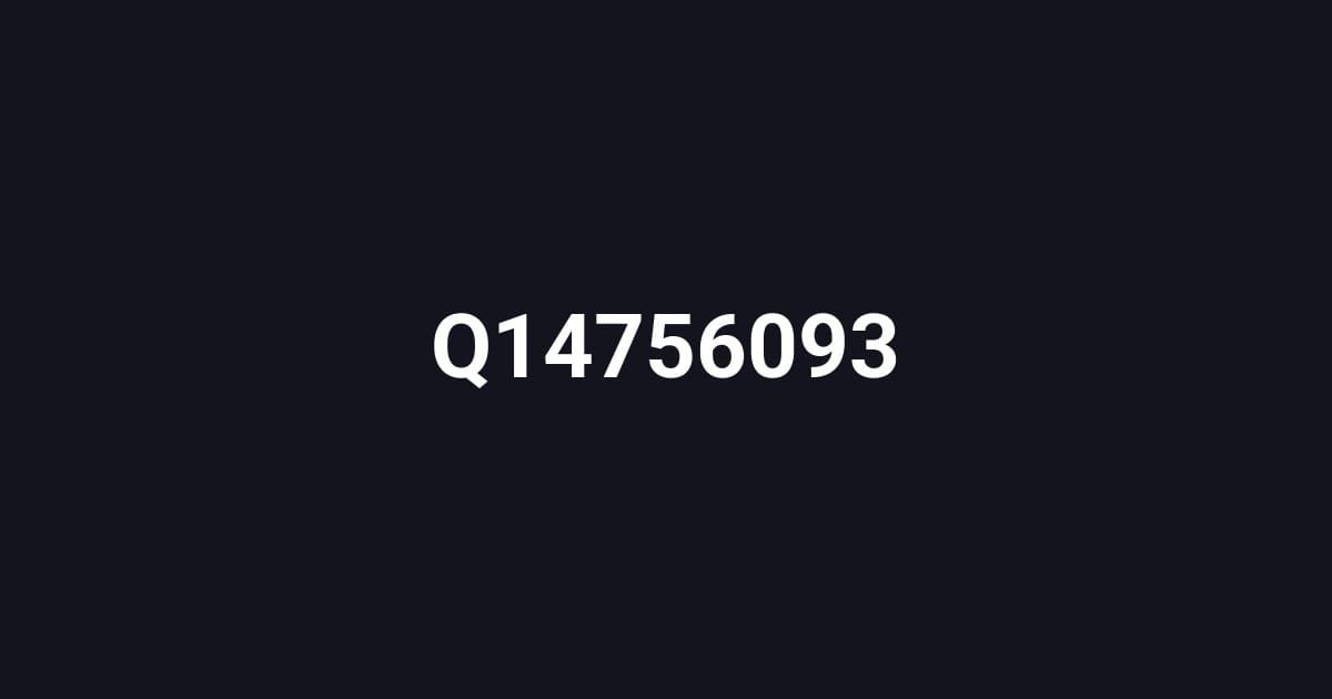 Q14756093