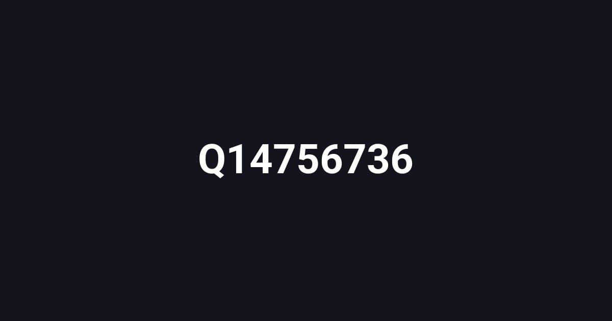 Q14756736