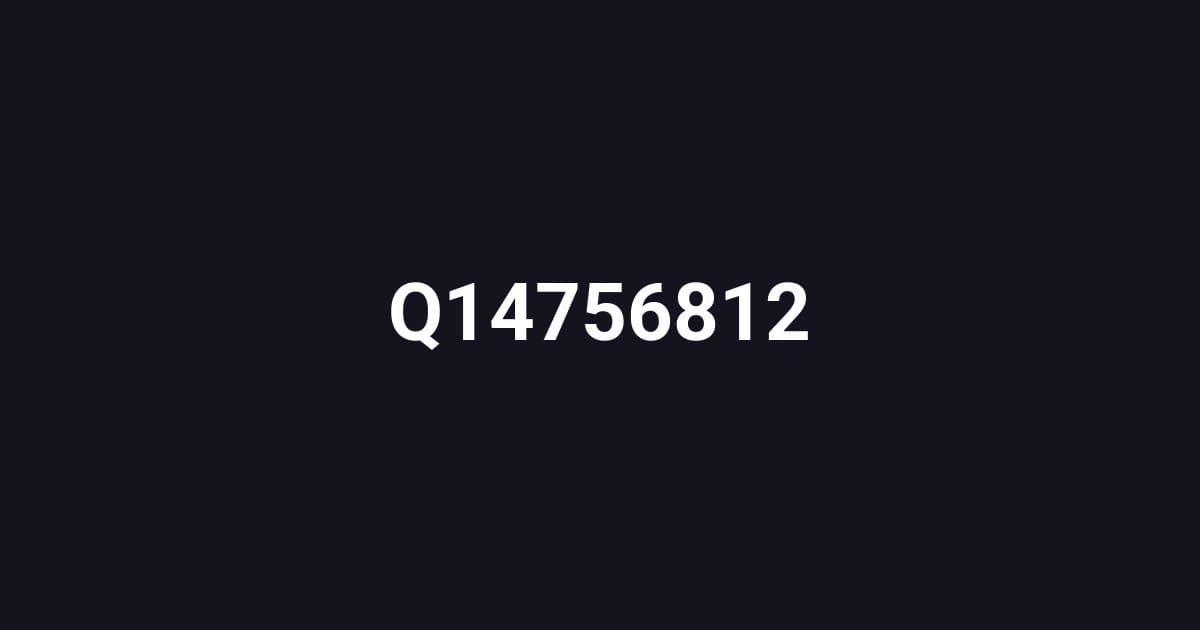 Q14756812