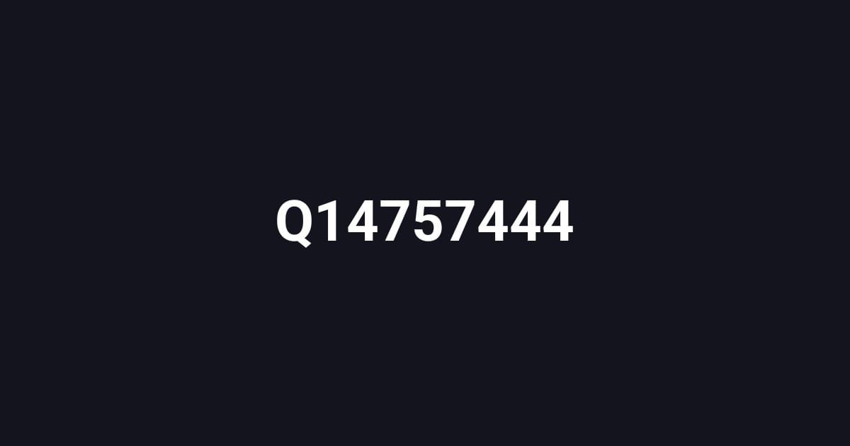 Q14757444