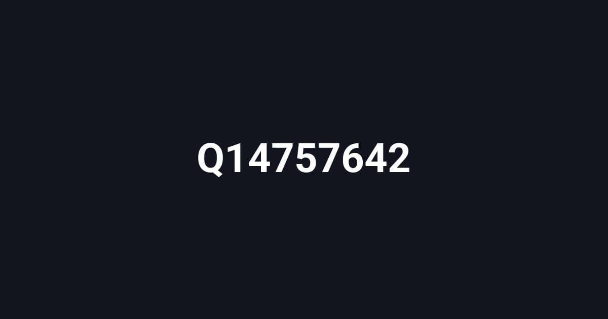 Q14757642