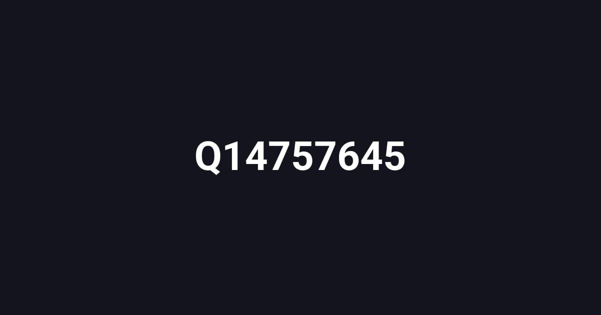 Q14757645