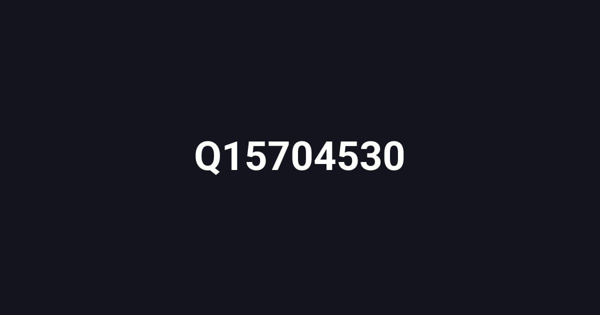 Q15704530