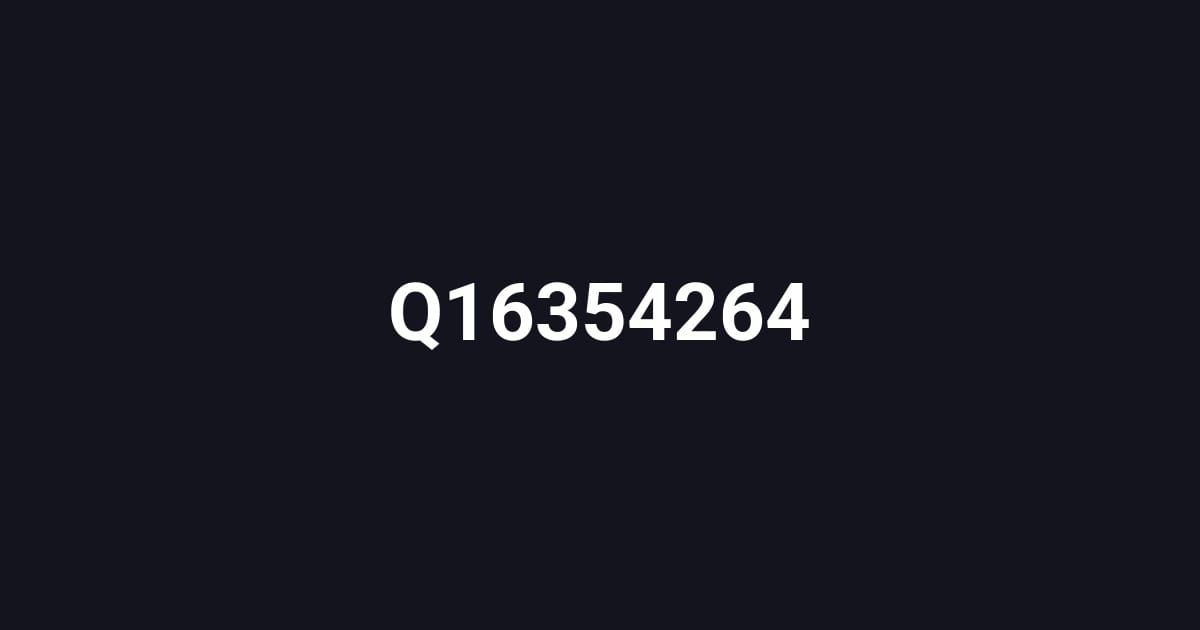 Q16354264