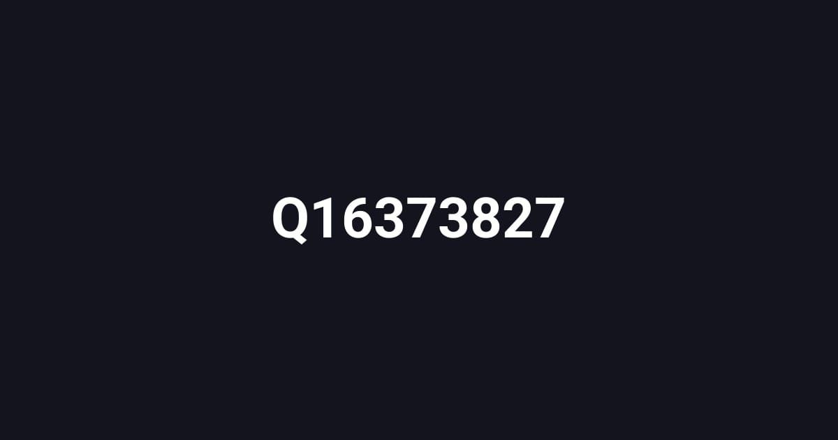 Q16373827