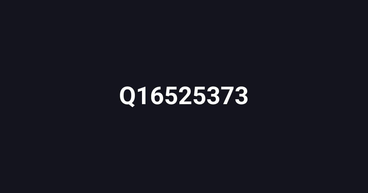 Q16525373
