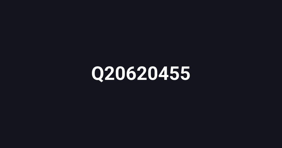 Q20620455
