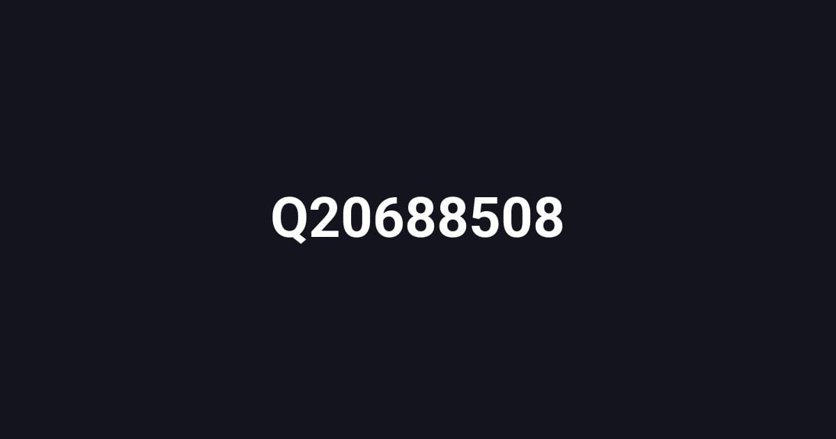 Q20688508