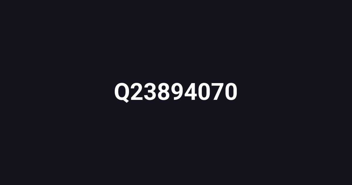 Q23894070