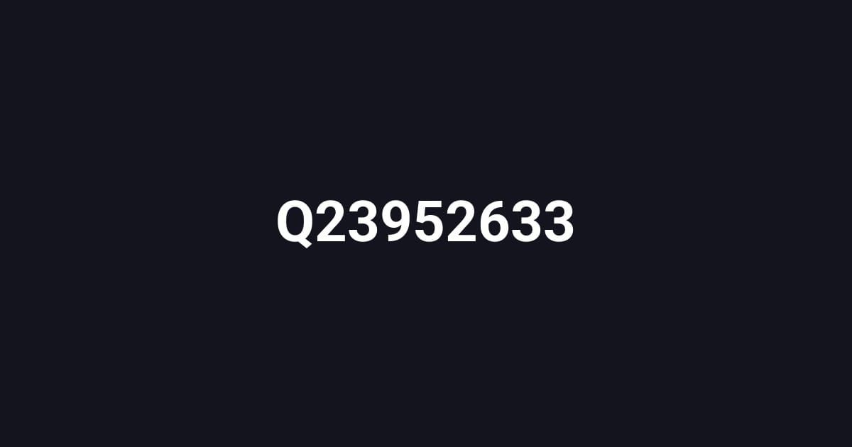 Q23952633