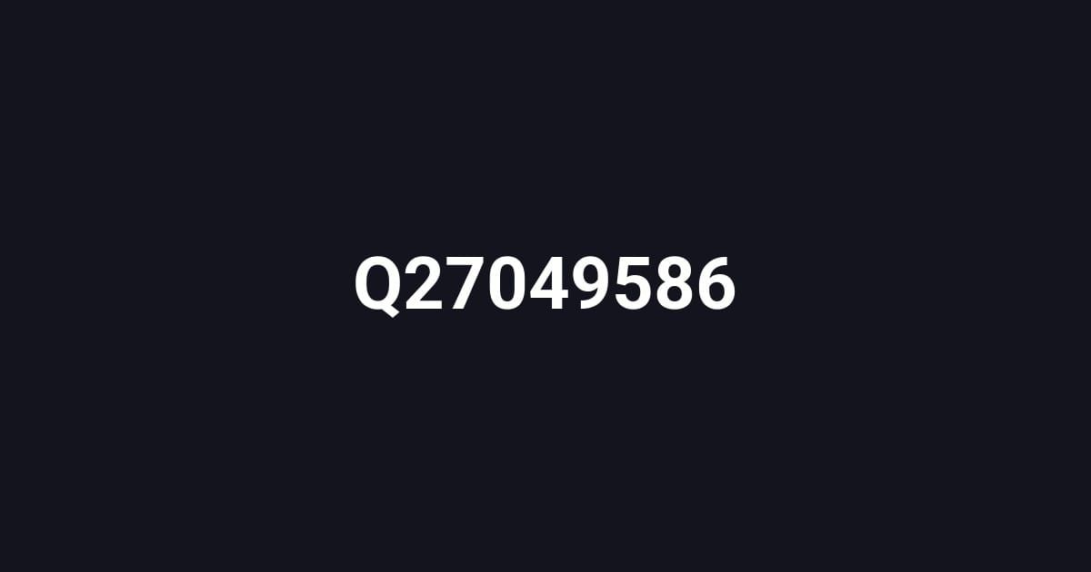 Q27049586