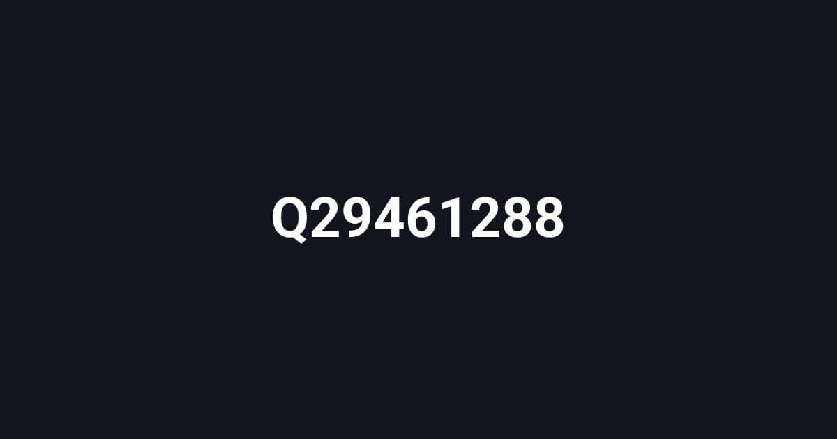 Q29461288