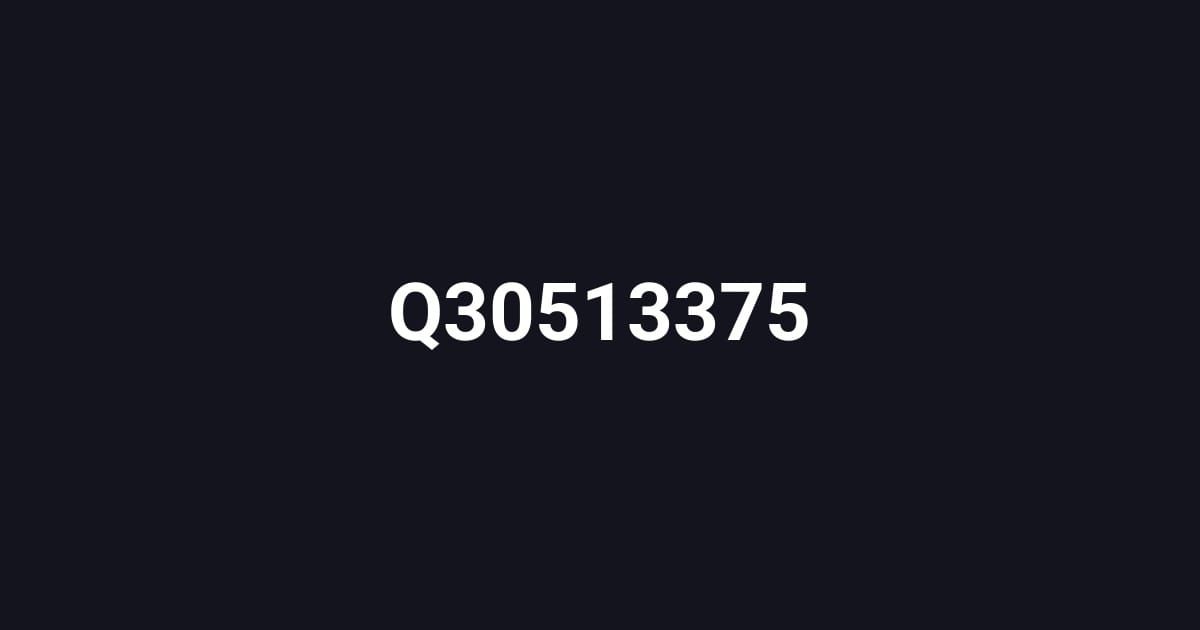 Q30513375
