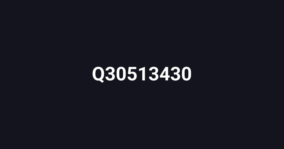 Q30513430