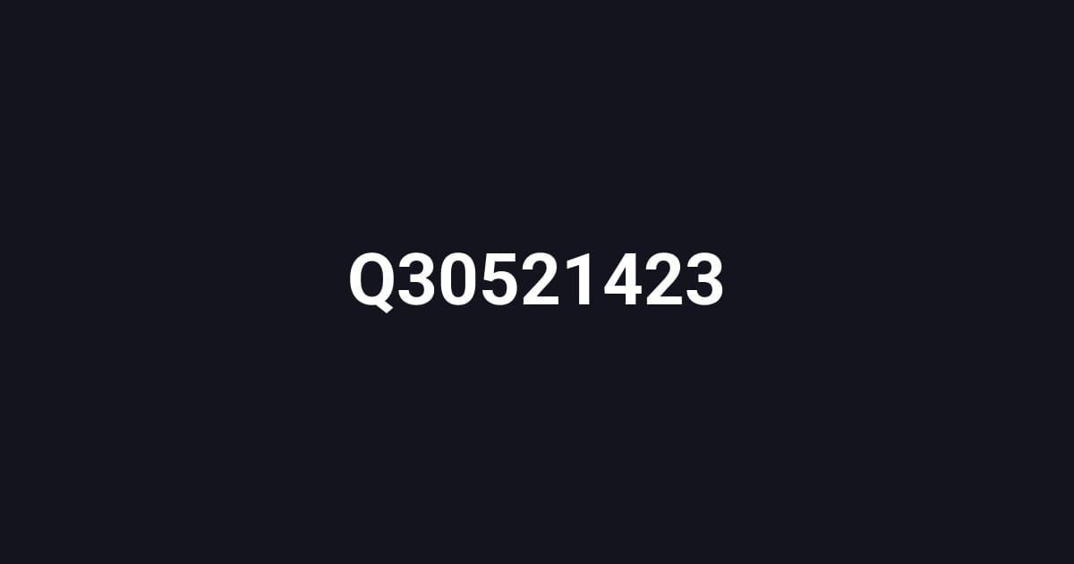 Q30521423