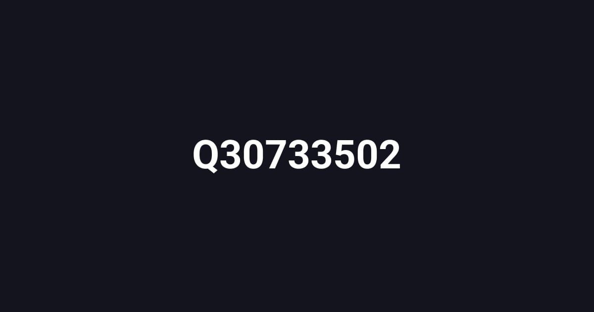 Q30733502